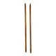 Wooden skis