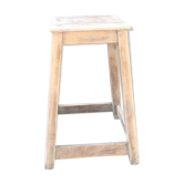 Wooden workshop stool