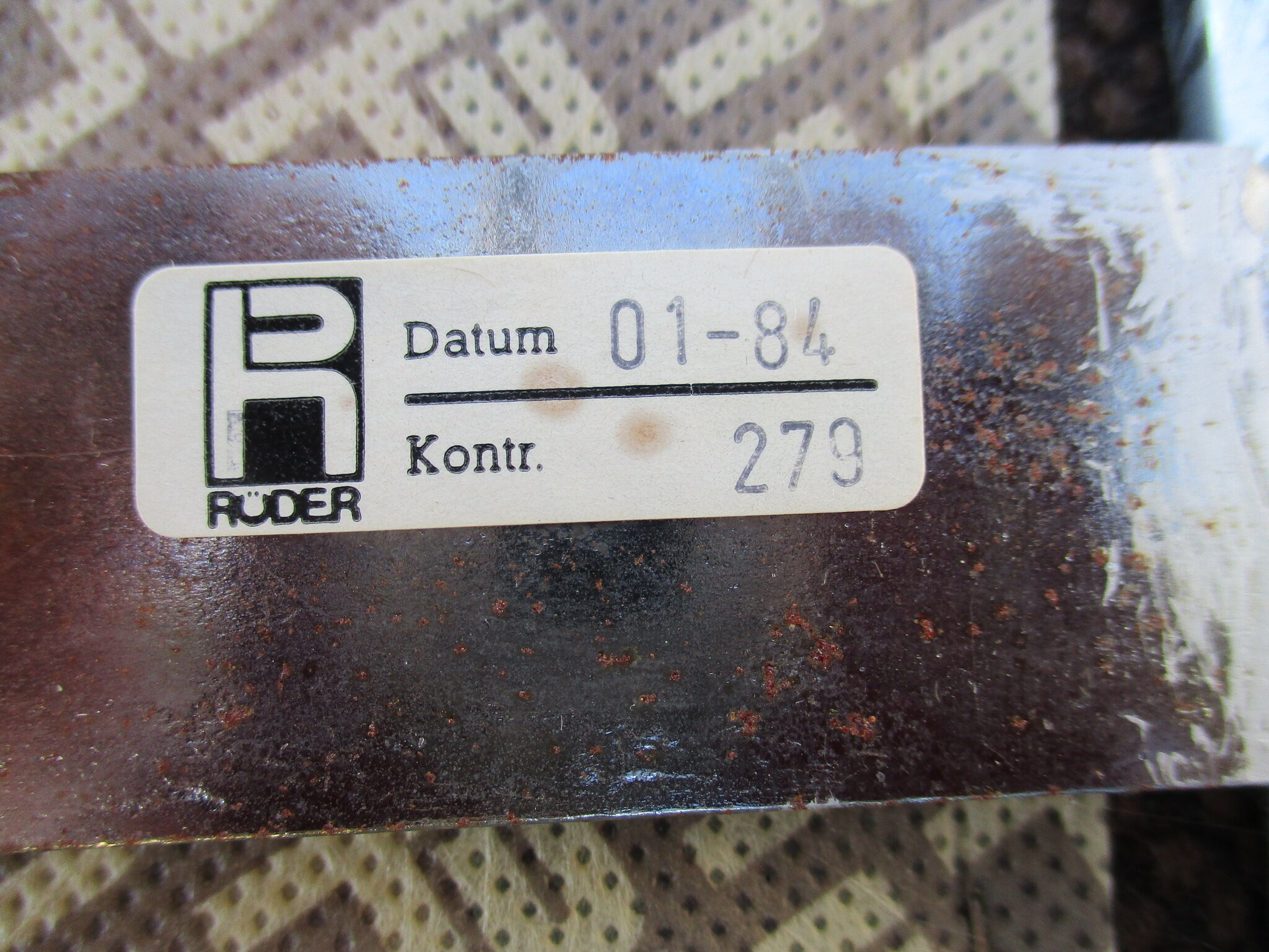 Set of Six Chairs, Röder Söhne, Germany, 1970s