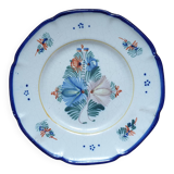 Faience de Nevers assiette Montagnon XIXè siècle