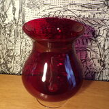 Vase en verre d'Empoli Ø23cm