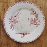 Assiettes anciennes Sarreguemines "Favori"