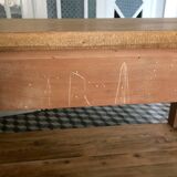 Wooden drapery table