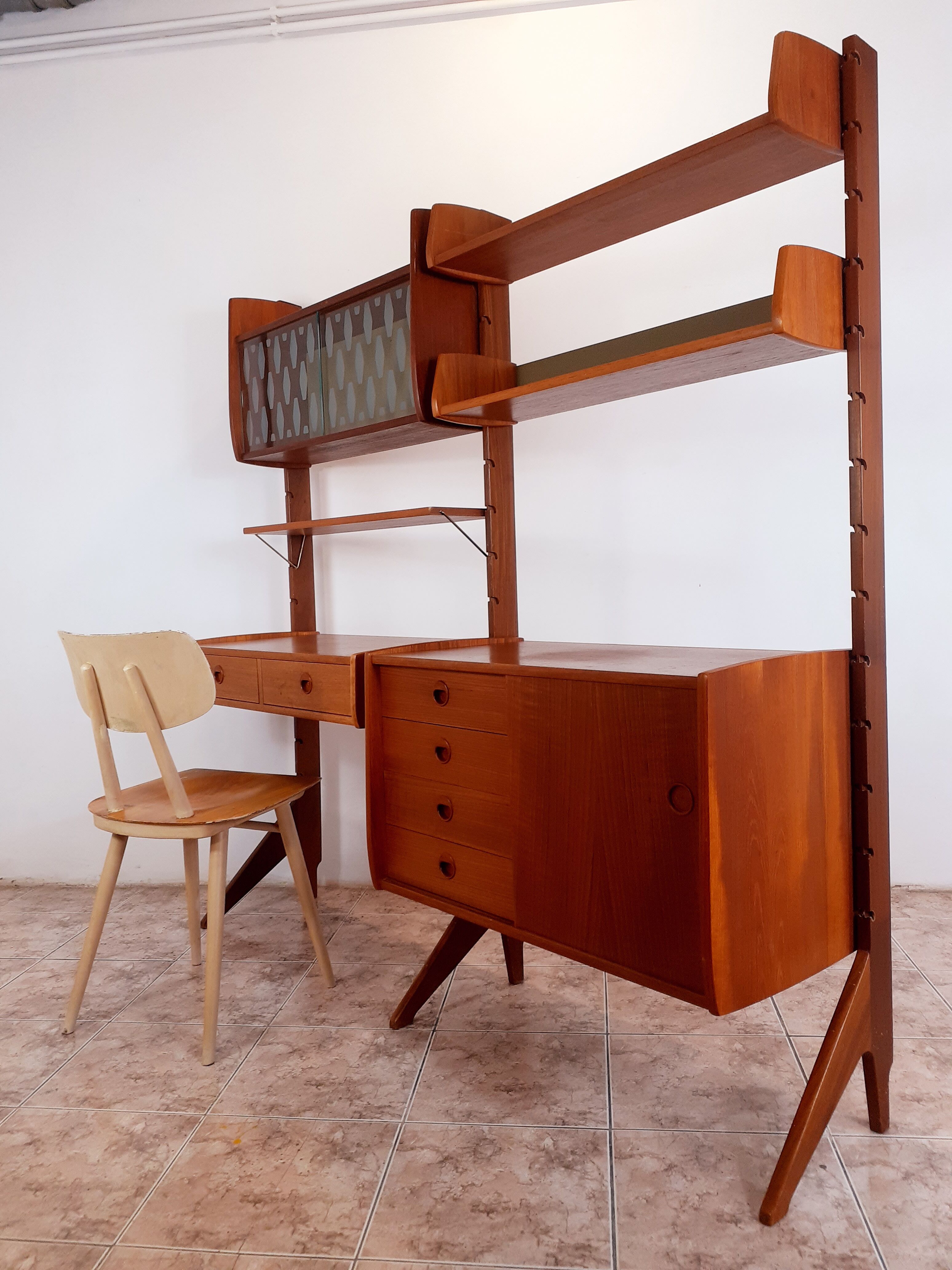 Teak storage cabinet by Blindheim, Norway 1960s