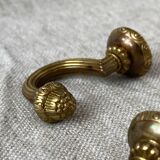 Solid brass coat hooks