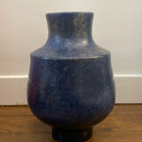 Blue Majolika ceramic vase