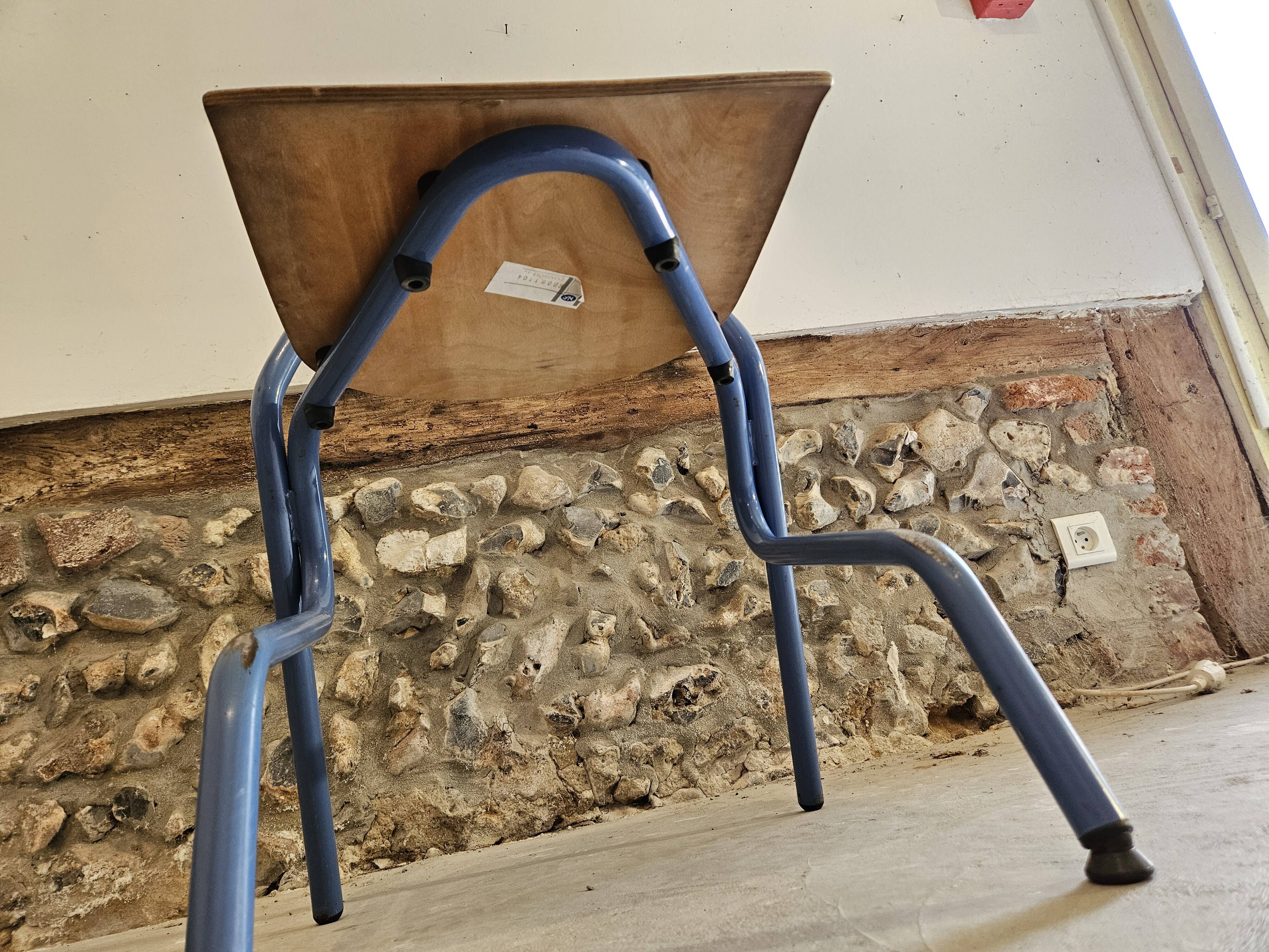 School chair 1980 1990 Modernist design