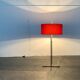 Mid-century German minimalist floor lamp by Kaiser Idell / Kaiser Leuchten, 1960s.
