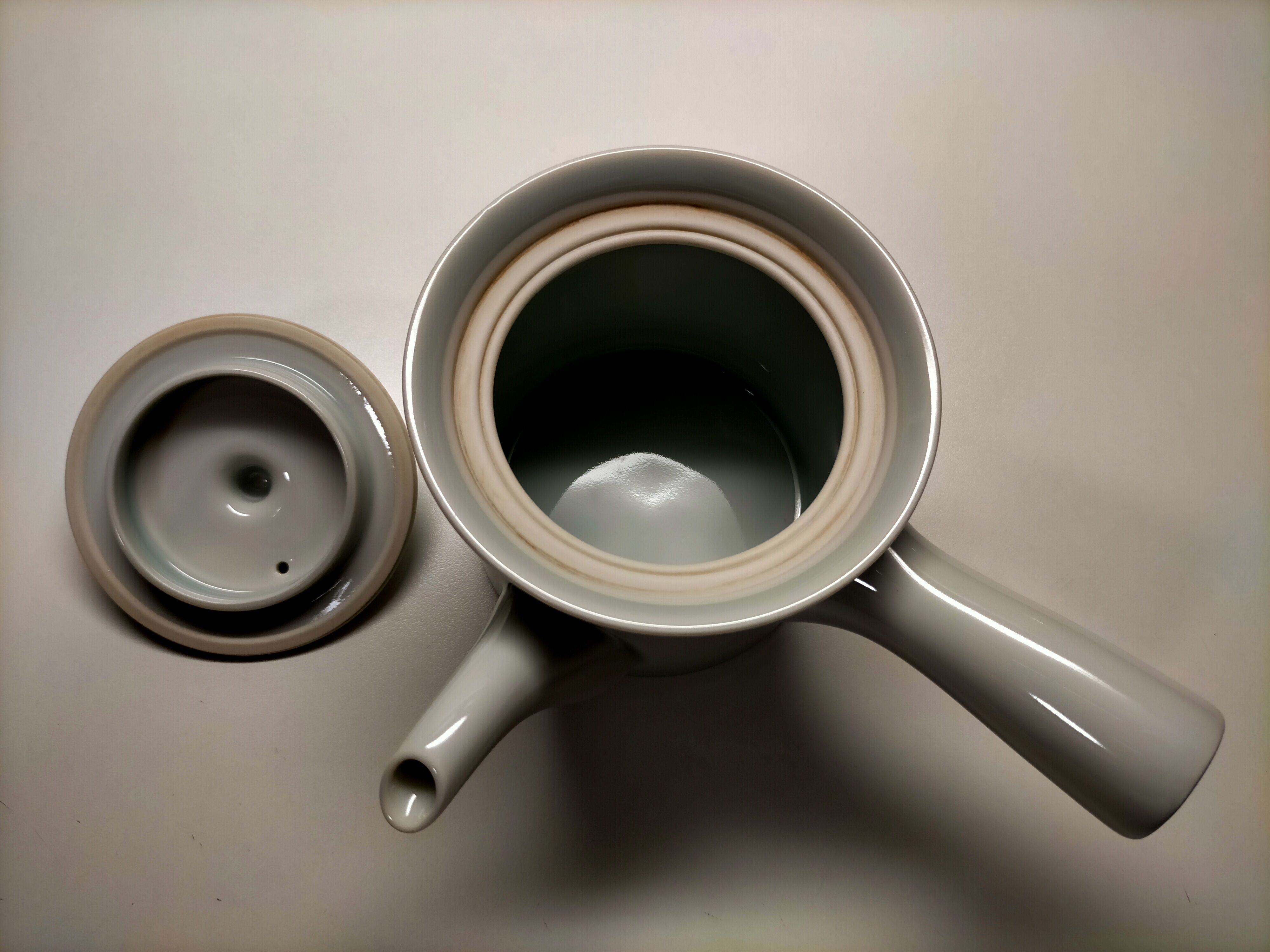 Porcelain teapot