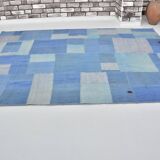 Blue Vintage Turkish Antique Kilim Rug sku 3025