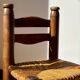 Chaise basse de cheminée attribuée à Charles Dudouyt