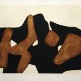 Conrad MARCA-RELLI, Composition 4, 1977. Etching and original aquatint signed and numbered