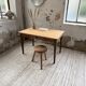 Bureau en pin et chêne 1950