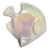 Iridescent white fish