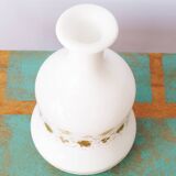 Ancient opaline vase with gilding