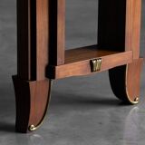 Art Deco parquetry dining table, France, 1930s