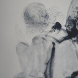 Salvador Dali: Divine Comedy, The Angel, Signed engraving