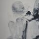 Salvador Dali : Divine Comédie, L’Ange, Gravure signée
