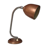 Old copper desk lamp