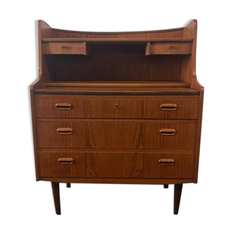 Danish vintage wooden armoire / secretary / dressing table