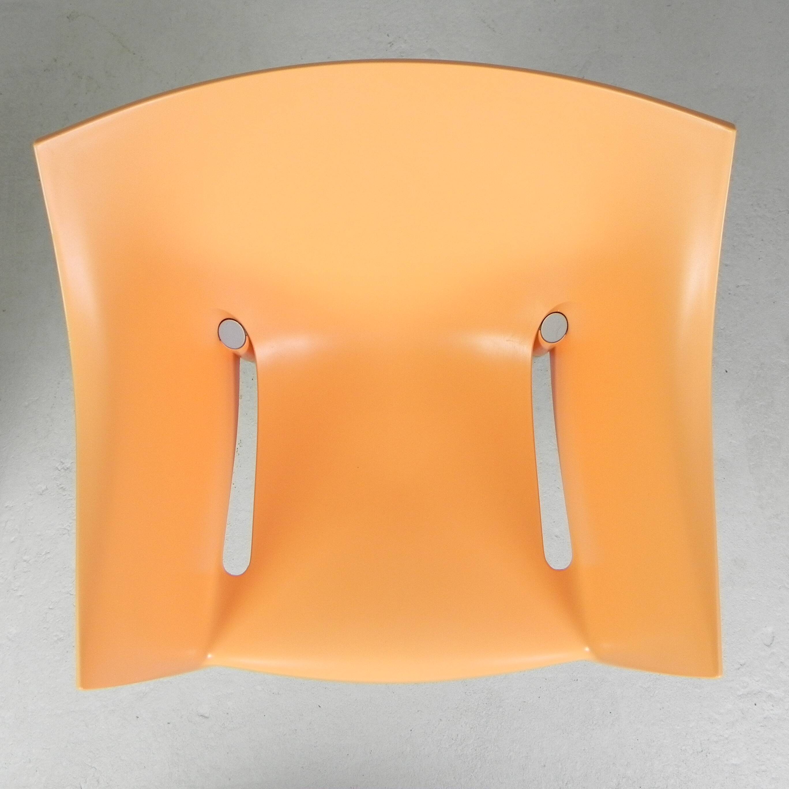 Set of 2 Dr NO chairs by Starck for Kartell, 1990s