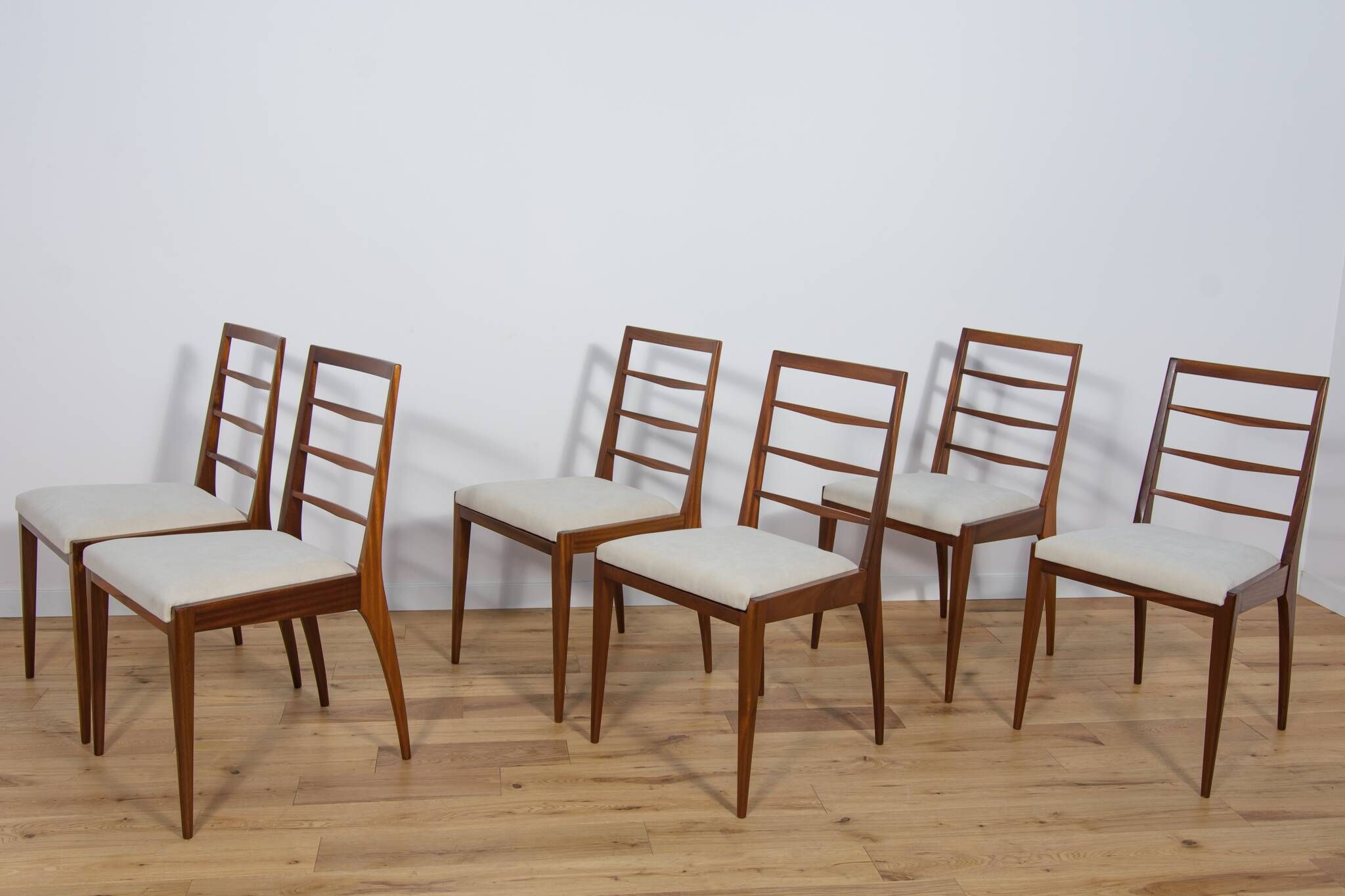 Chaises de Salle à Manger Mid-Century en Teck de McIntosh, 1960s, Set de 6