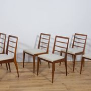 Chaises de Salle à Manger Mid-Century en Teck de McIntosh, 1960s, Set de 6