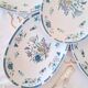 Antique oval Limoges plates
