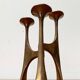 Mid-Century Brutalist Candleholder from Harjes, Germany, 1960s