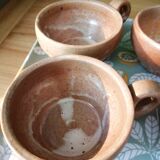 Ensemble de 6 tasses à café en grès