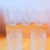 Set of bubble glasses