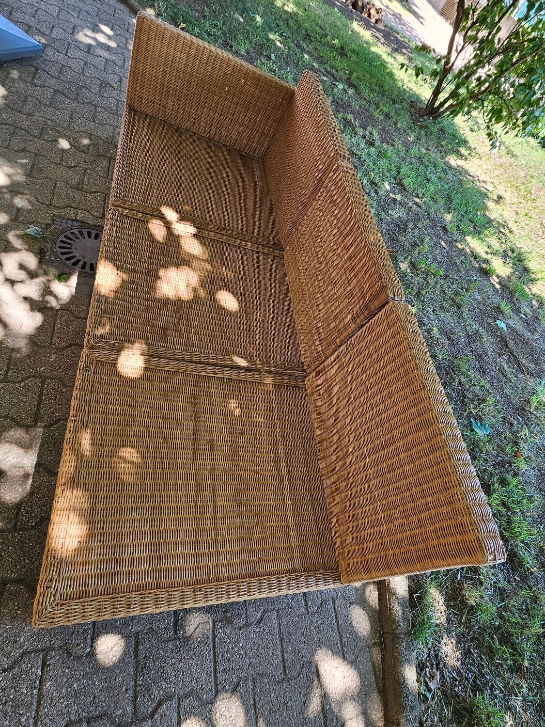 Wicker sofa