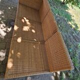 Wicker sofa