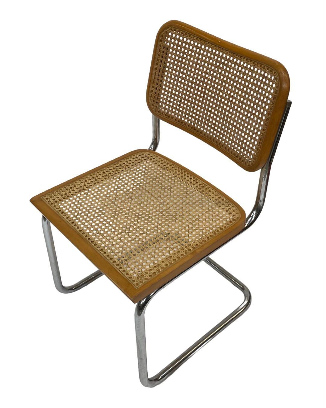Cesca design chair model b32 in chrome