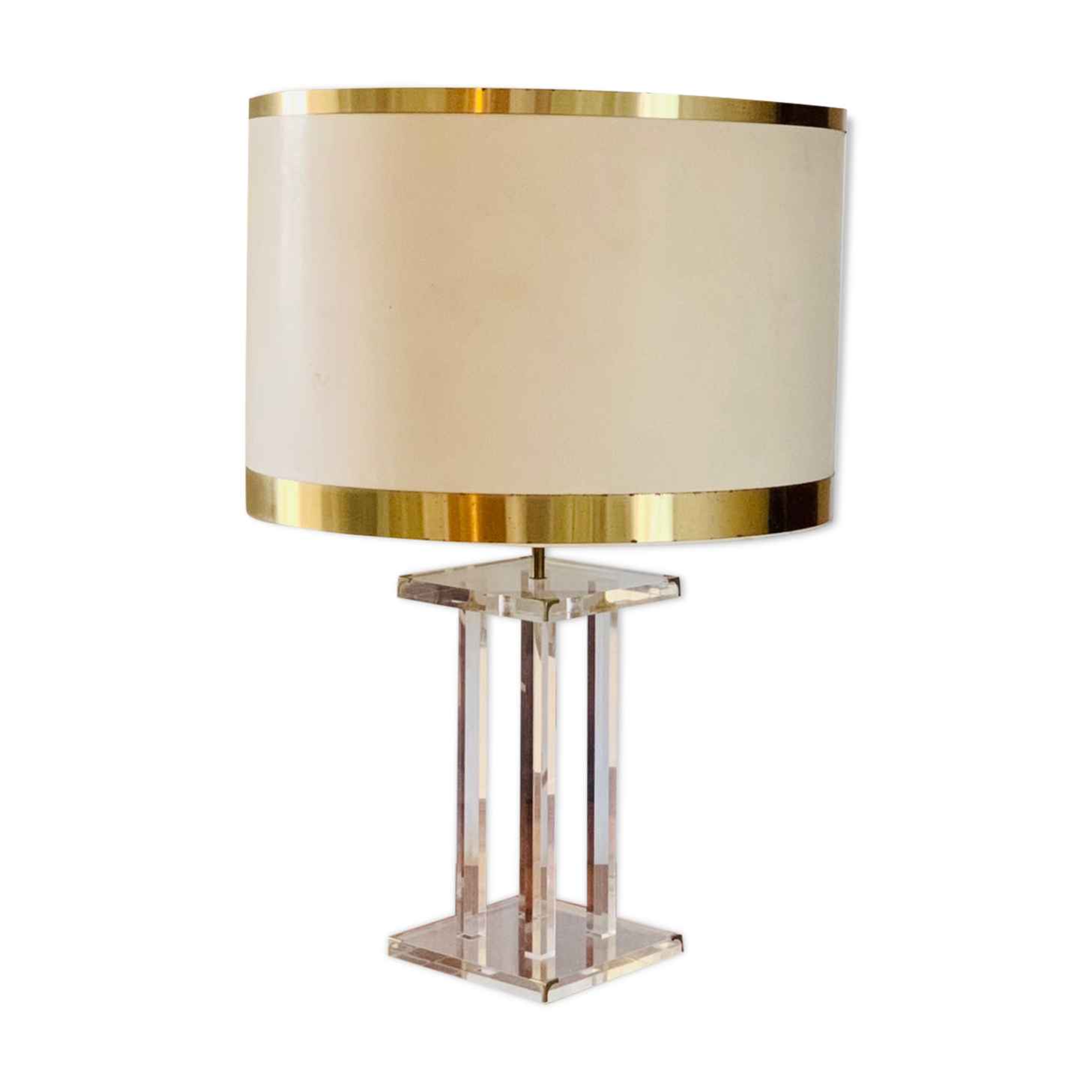 Vintage table lamp by David Lange, circa 70's