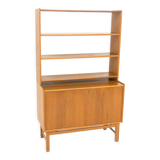 Scandinavian teak library, Afja, Tibro, Sweden, 1960