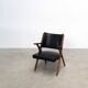 Leather lounge chair by Dal Vera