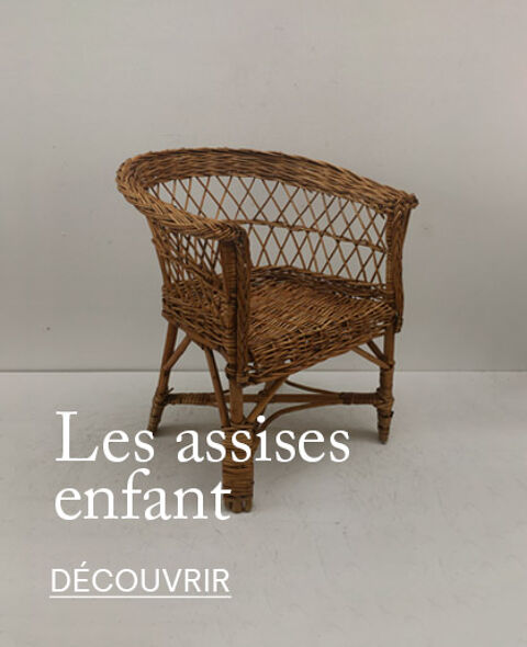 Fauteuil et chaise enfant