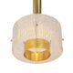 Large Murano hanging lamp by Hillebrand, 1970s