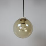 Suspension en verre du milieu du siècle Tchécoslovaquie, 1982, jusqu’à 10 pièces