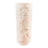 KPM Berlin vase – white relief porcelain – bird decoration