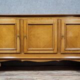 Important Buffet en enfilade époque Art Déco en chene vers 1940
