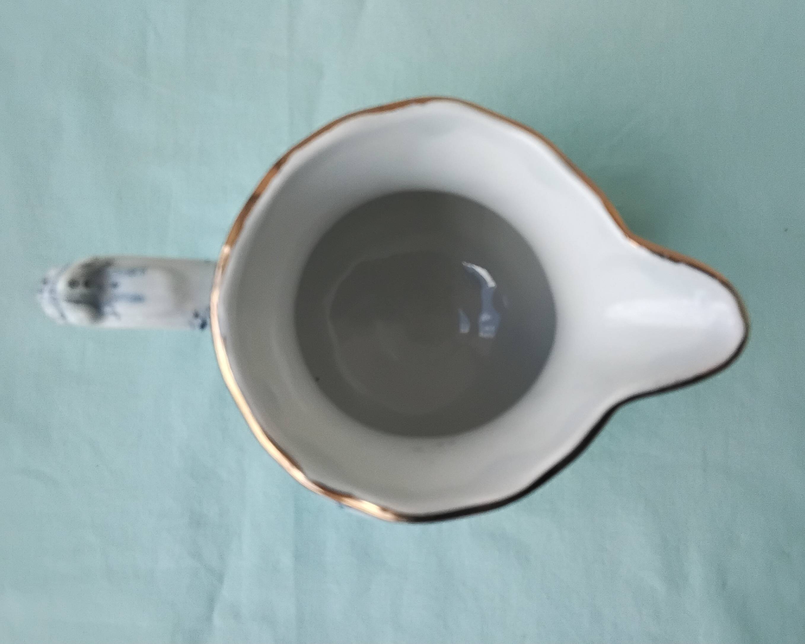Ironstone milk jug Saint Amand Hamage
