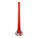 Blown glass soliflore in Murano style