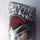 Vintage glazed ceramic vase interior decoration flower collection decor