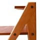 Paire de tables de chevet scandinaves en teck avec étagères des années 1960