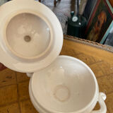 White porcelain candy box
