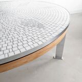Mosaic coffee table by Berthold Müller Oerlinghausen 1960s