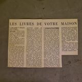 Vintage French Aubusson Tapestry from Robert Four dated 1977