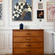 Commode en chêne années 50/60 vintage 